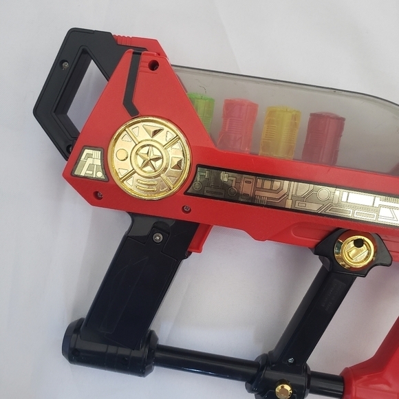 Bandai Power Rangers Zeo Cannon Blaster Works Lights Sounds Mighty Morphin 1996 - Picture 7 of 12